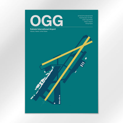OGG Airport Diagram