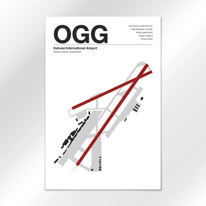 OGG Airport Diagram
