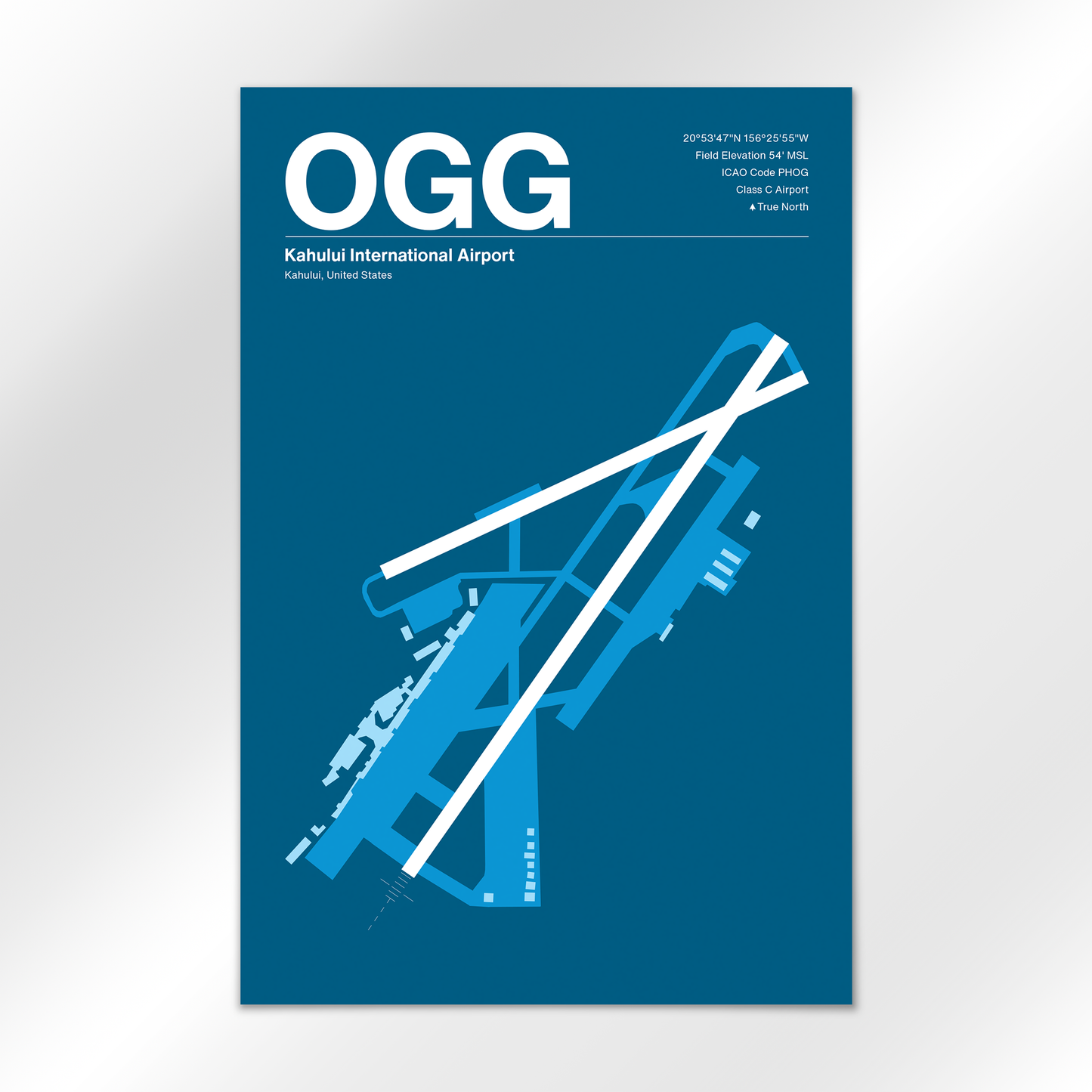 OGG Airport Diagram