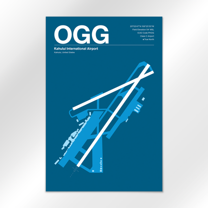OGG Airport Diagram