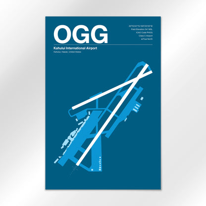 OGG Airport Diagram