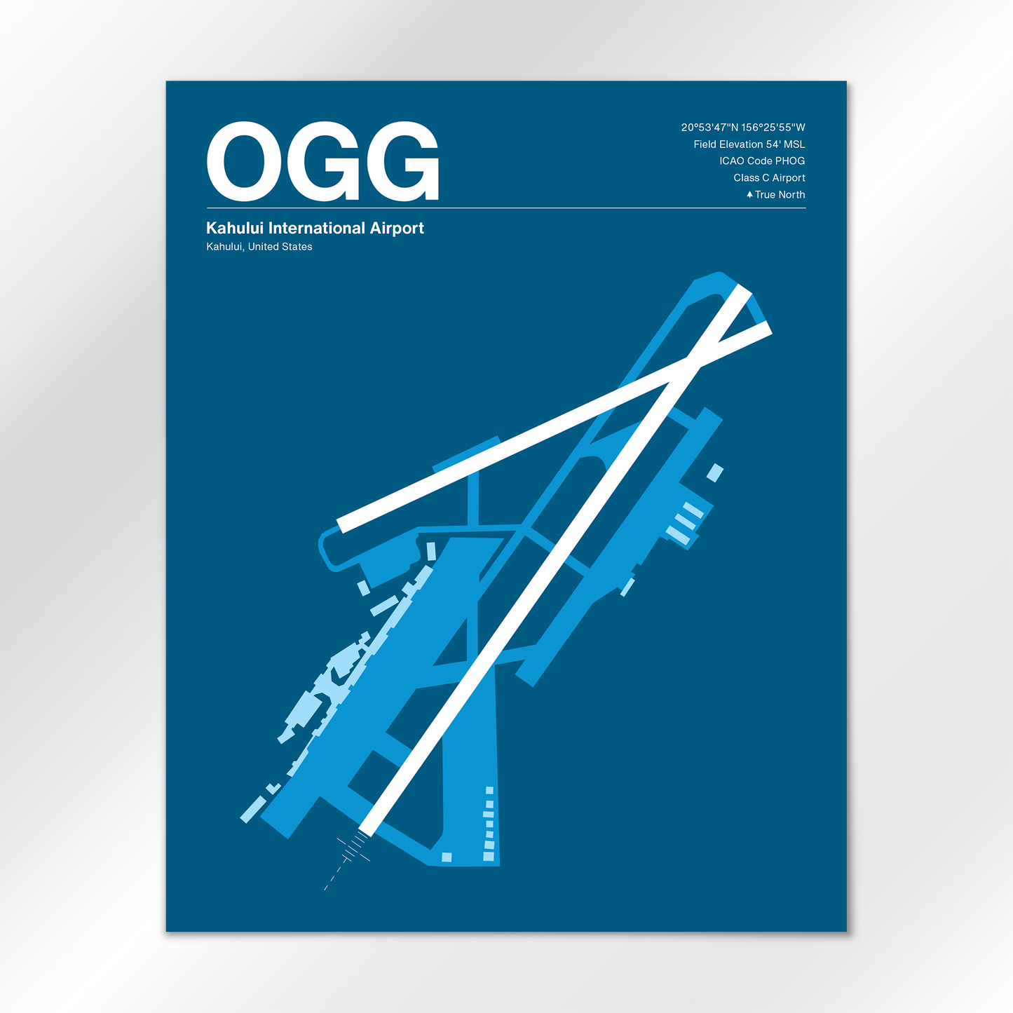 OGG Airport Diagram