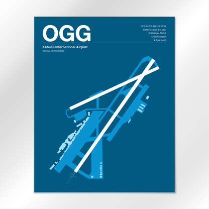 OGG Airport Diagram
