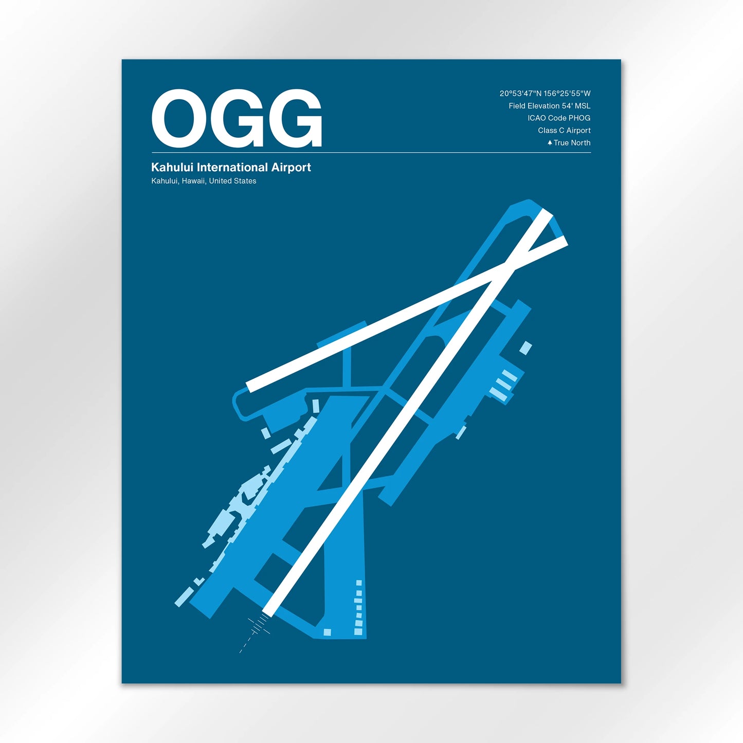 OGG Airport Diagram