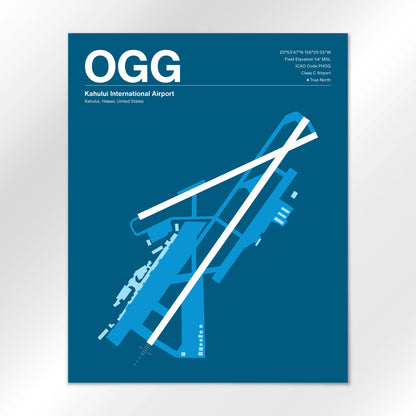 OGG Airport Diagram