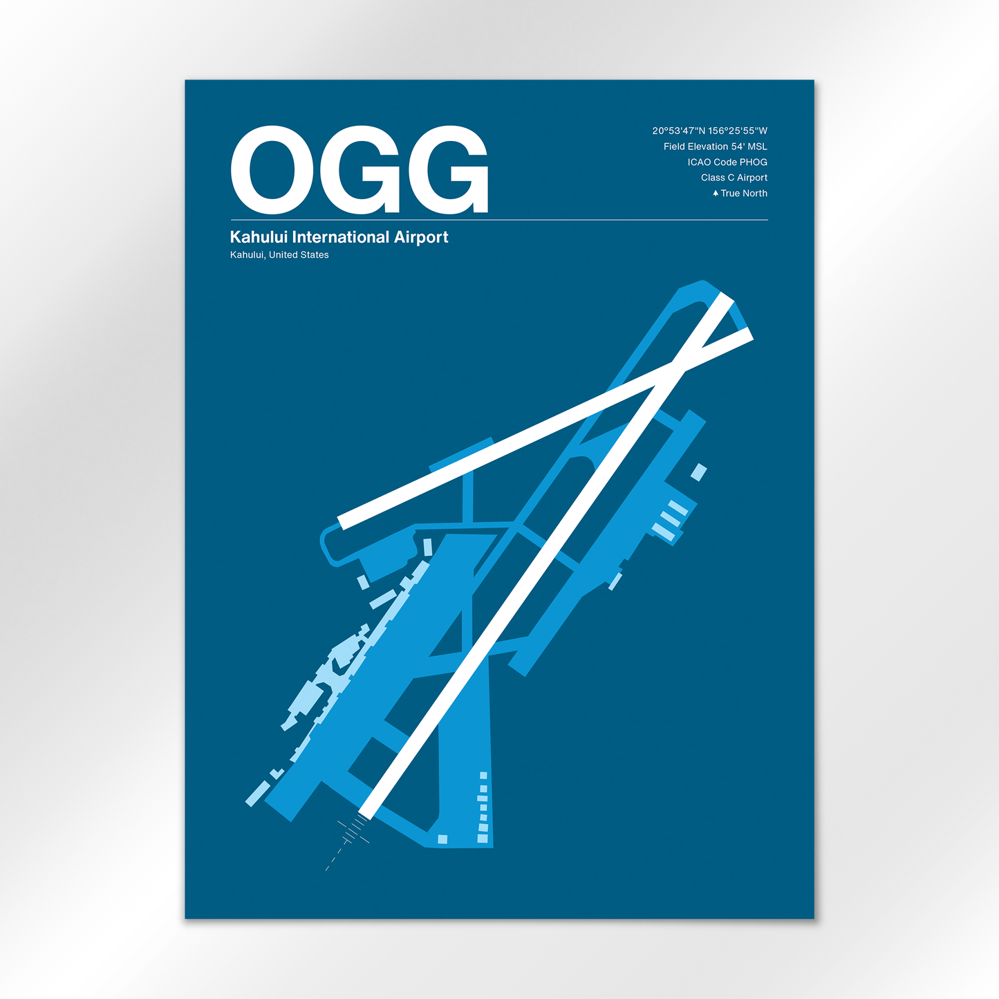 OGG Airport Diagram