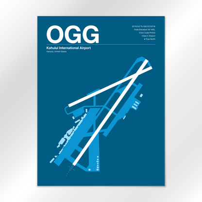 OGG Airport Diagram