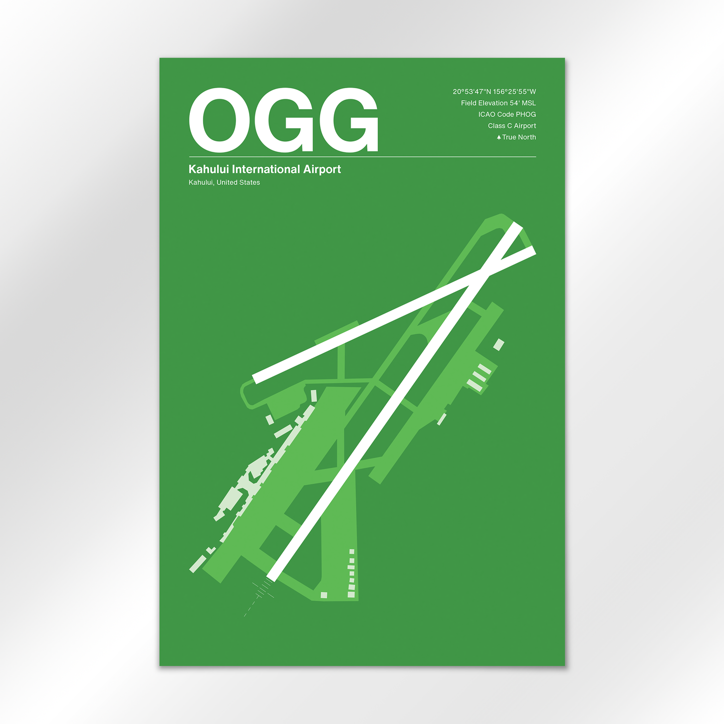 OGG Airport Diagram