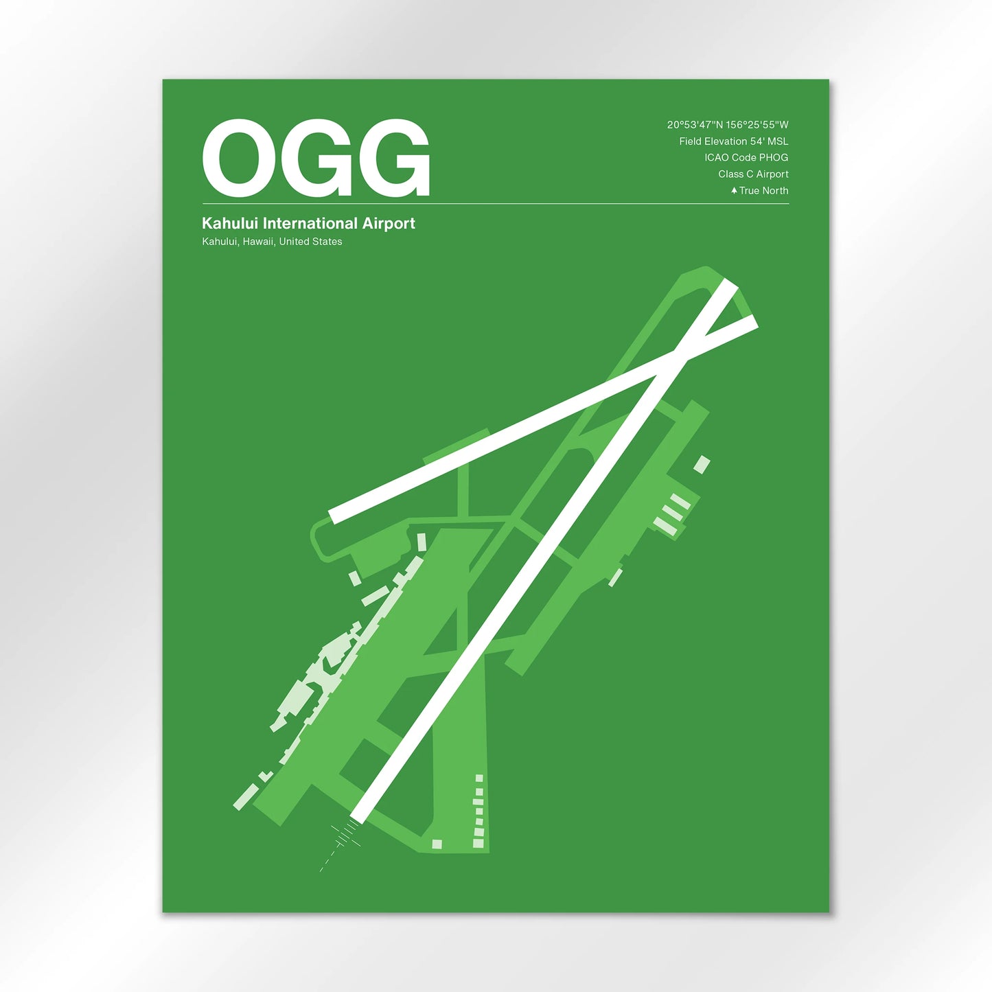 OGG Airport Diagram