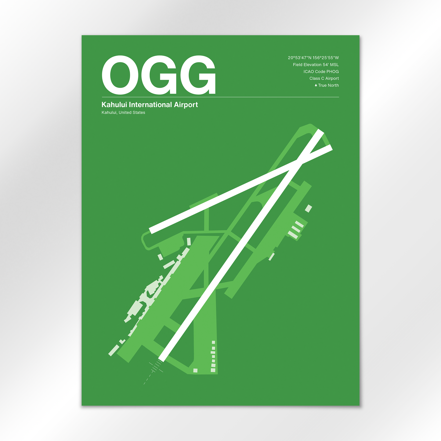 OGG Airport Diagram