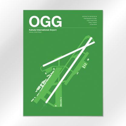 OGG Airport Diagram