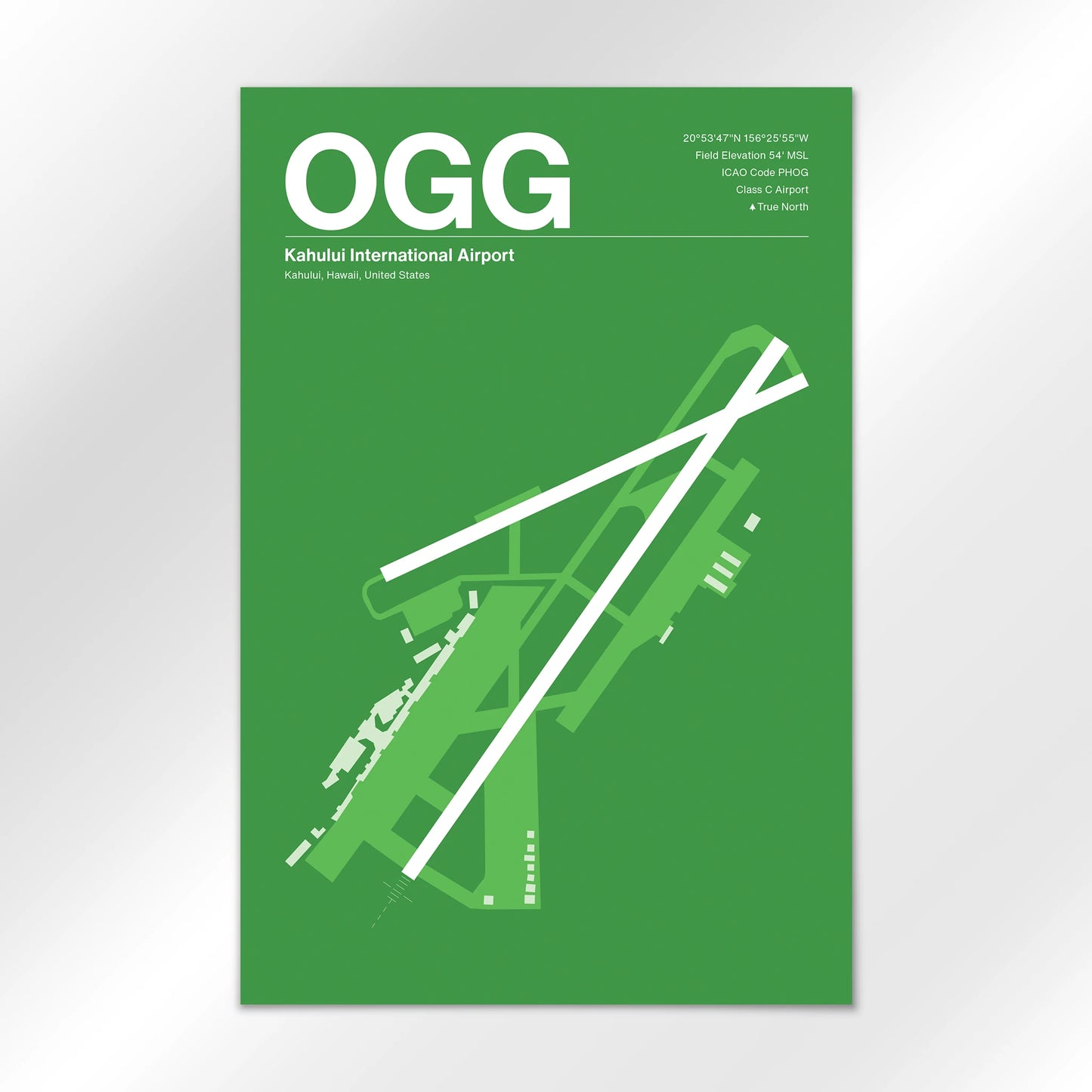 OGG Airport Diagram