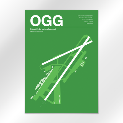 OGG Airport Diagram