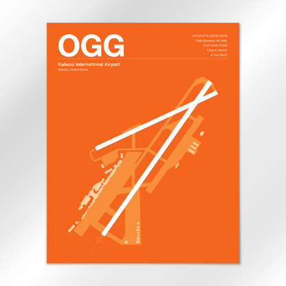 OGG Airport Diagram