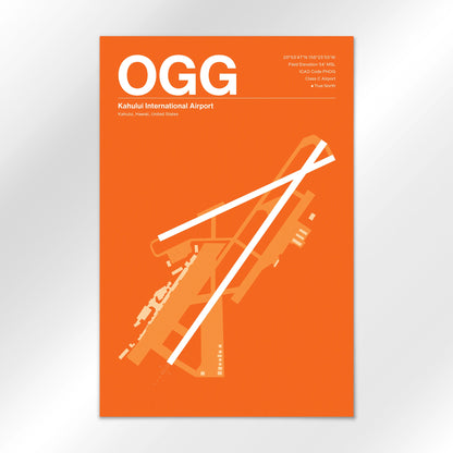 OGG Airport Diagram