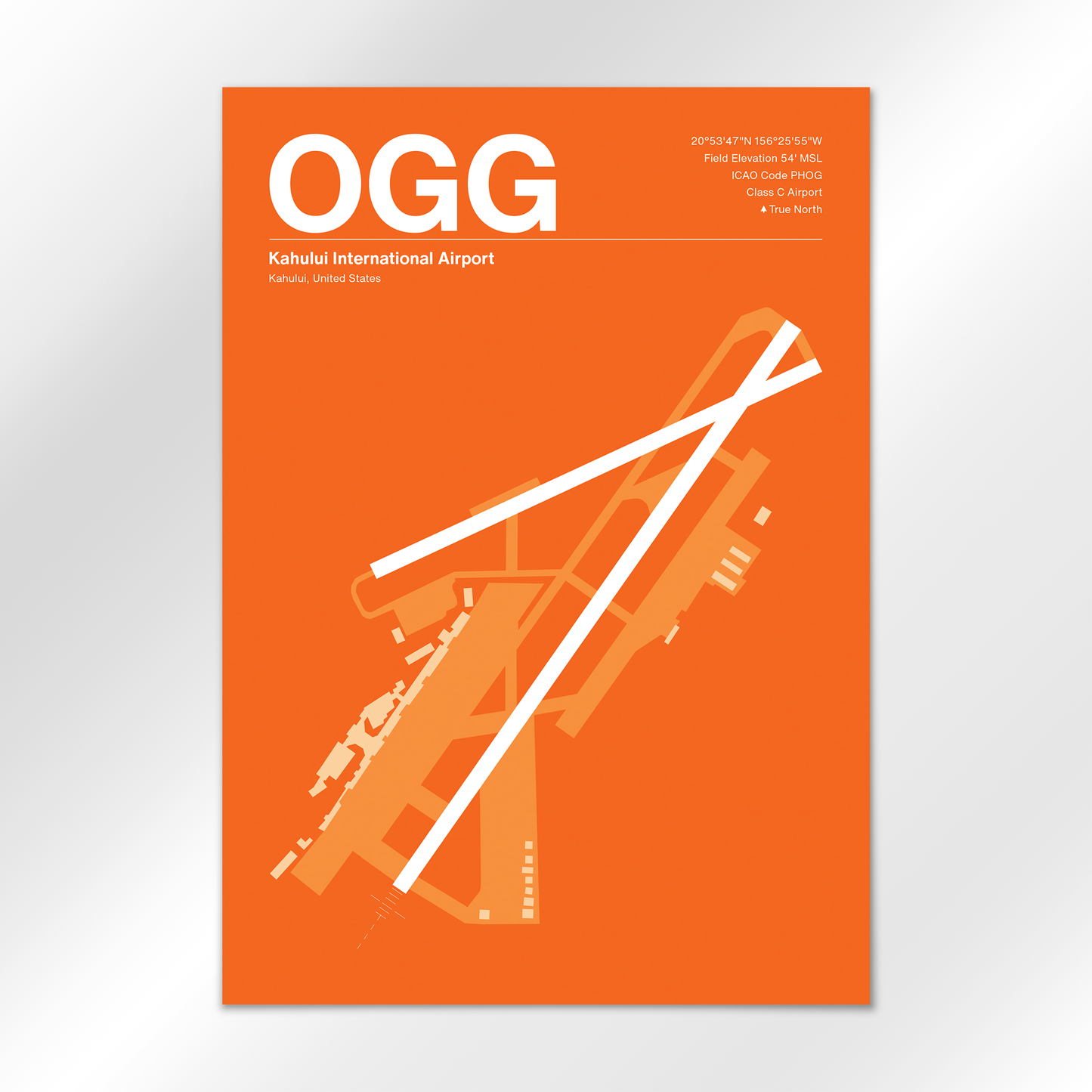 OGG Airport Diagram