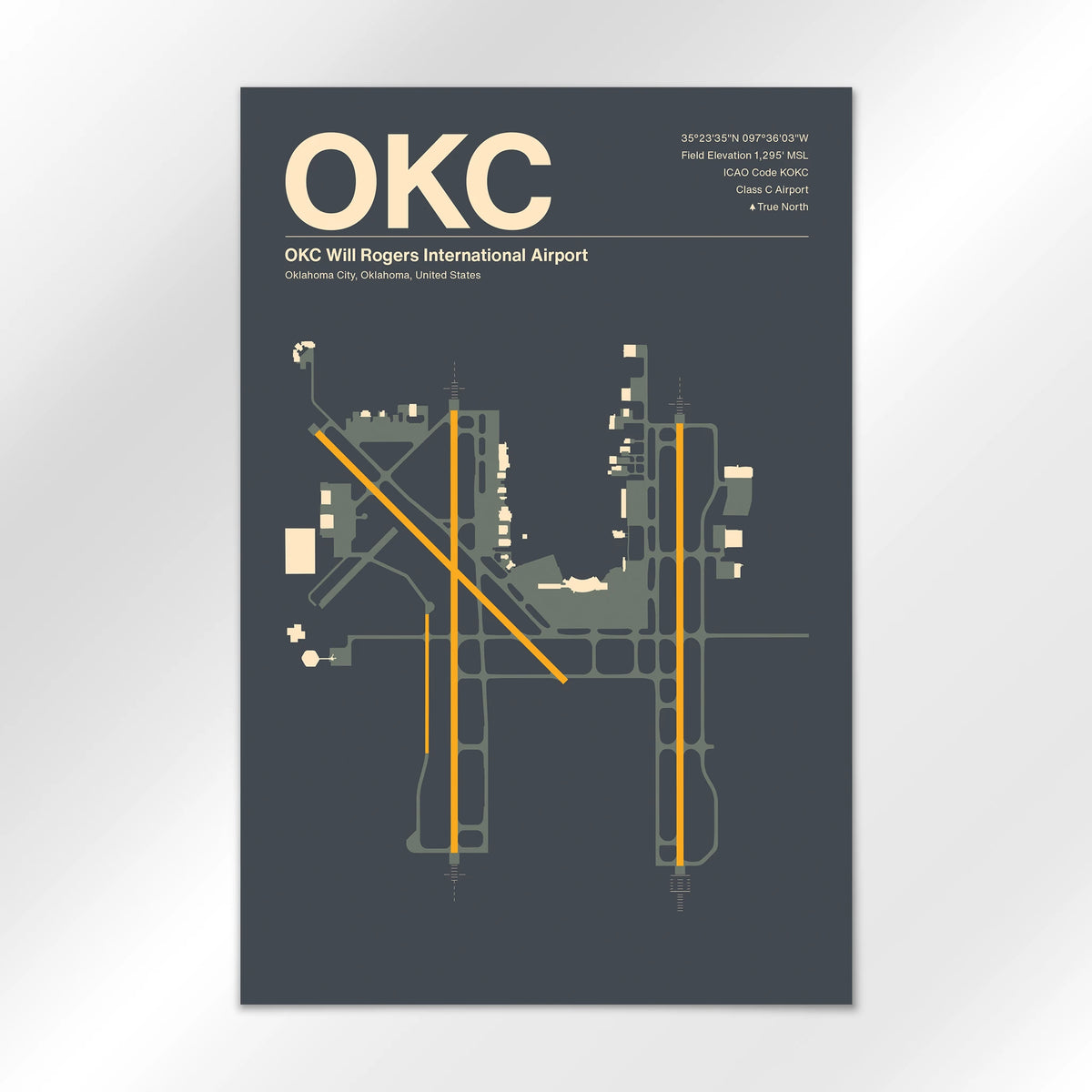 OKC Airport Diagram