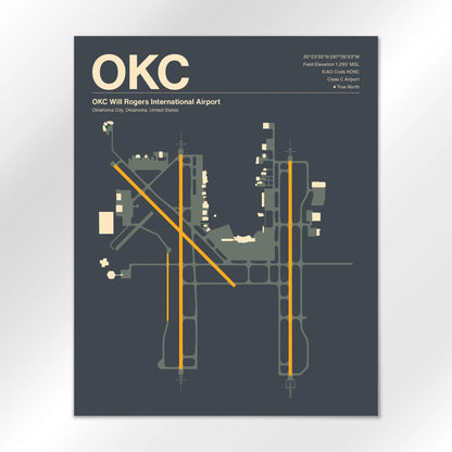 OKC Airport Diagram