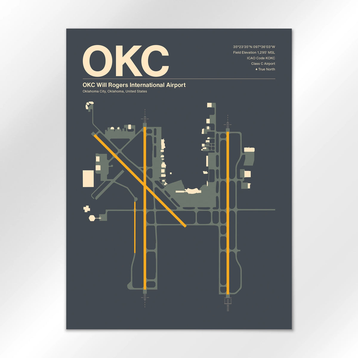 OKC Airport Diagram