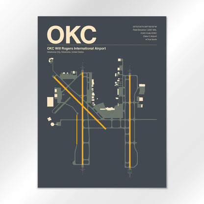 OKC Airport Diagram