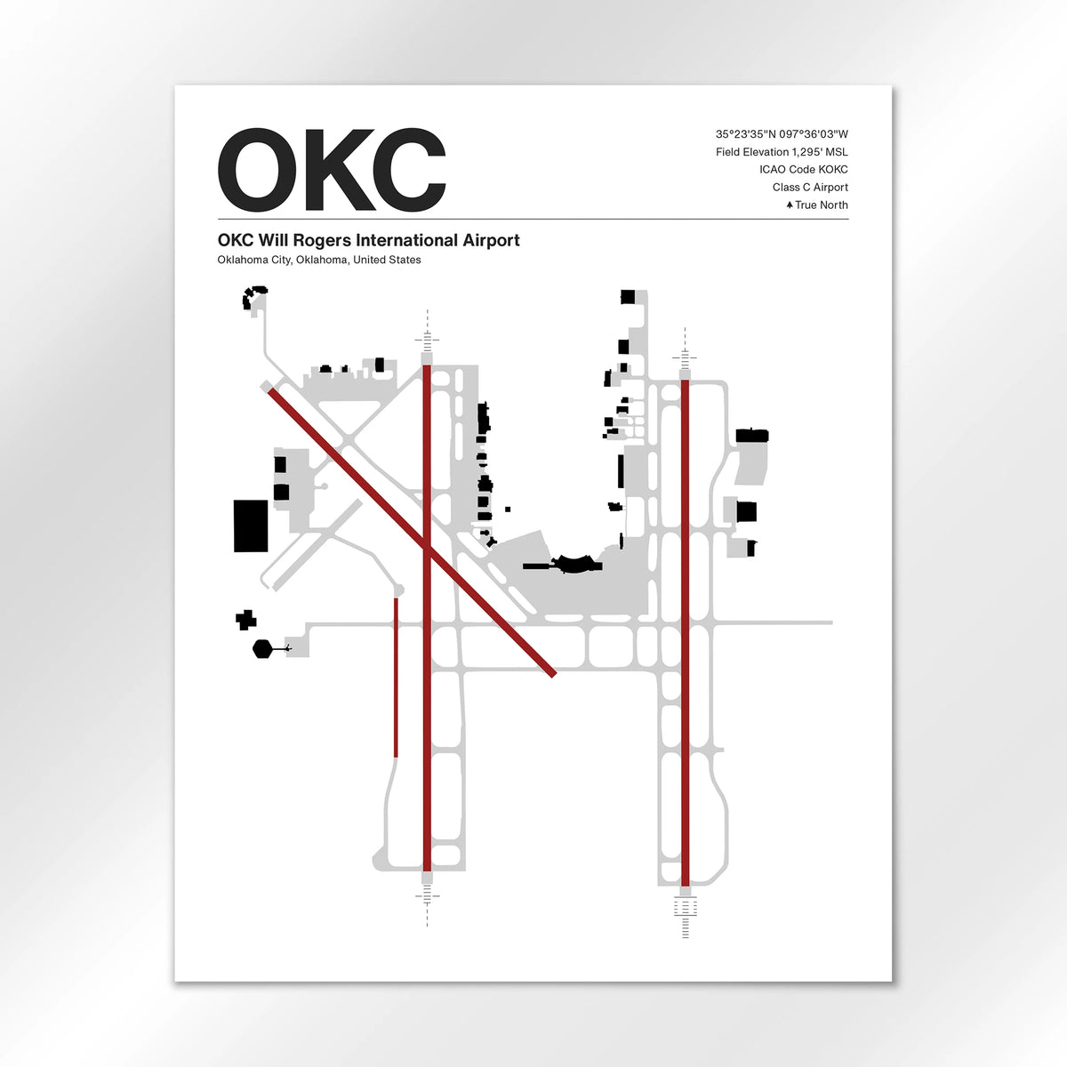 OKC Airport Diagram