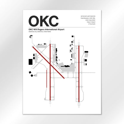 OKC Airport Diagram