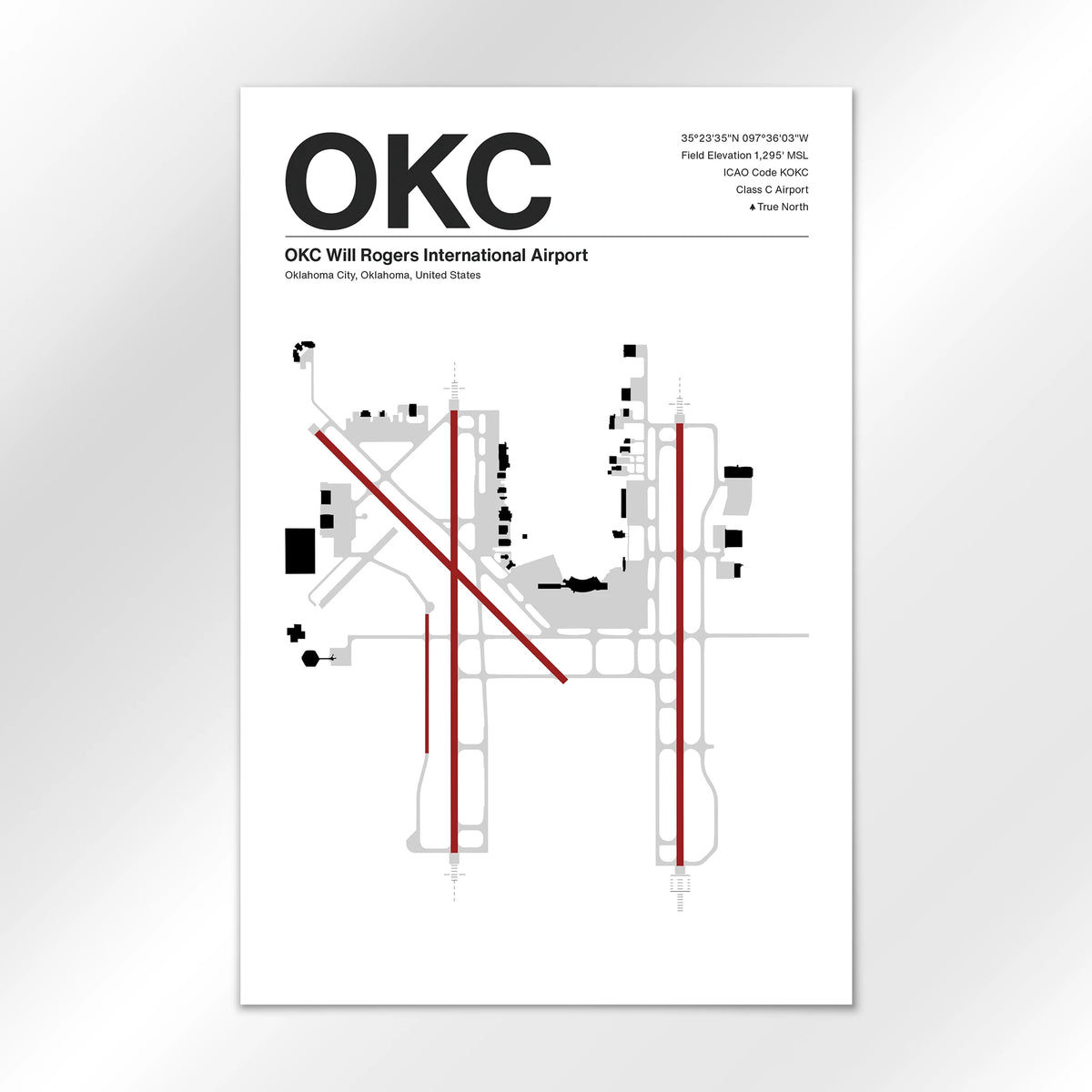 OKC Airport Diagram