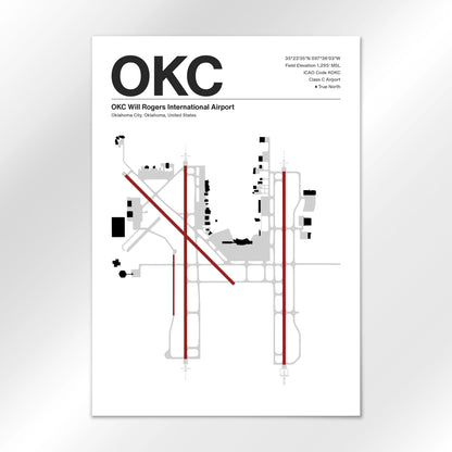 OKC Airport Diagram