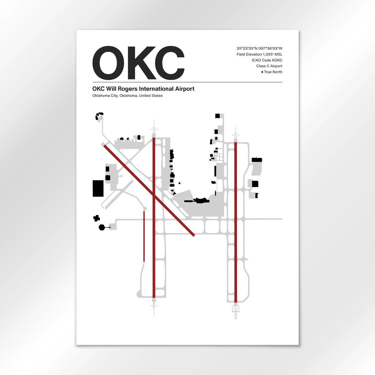 OKC Airport Diagram