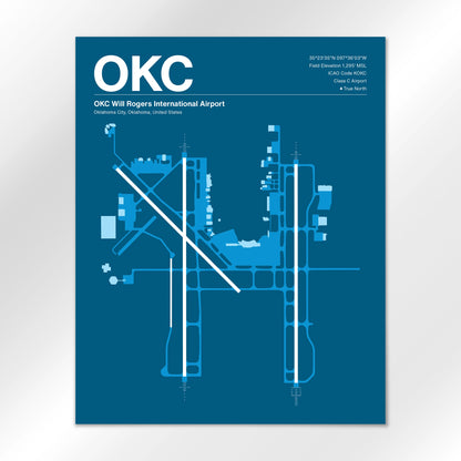 OKC Airport Diagram