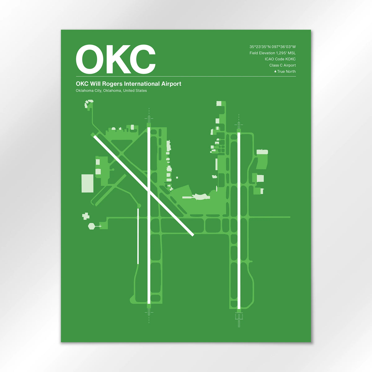 OKC Airport Diagram