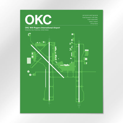 OKC Airport Diagram