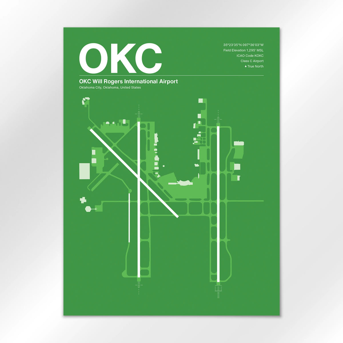 OKC Airport Diagram