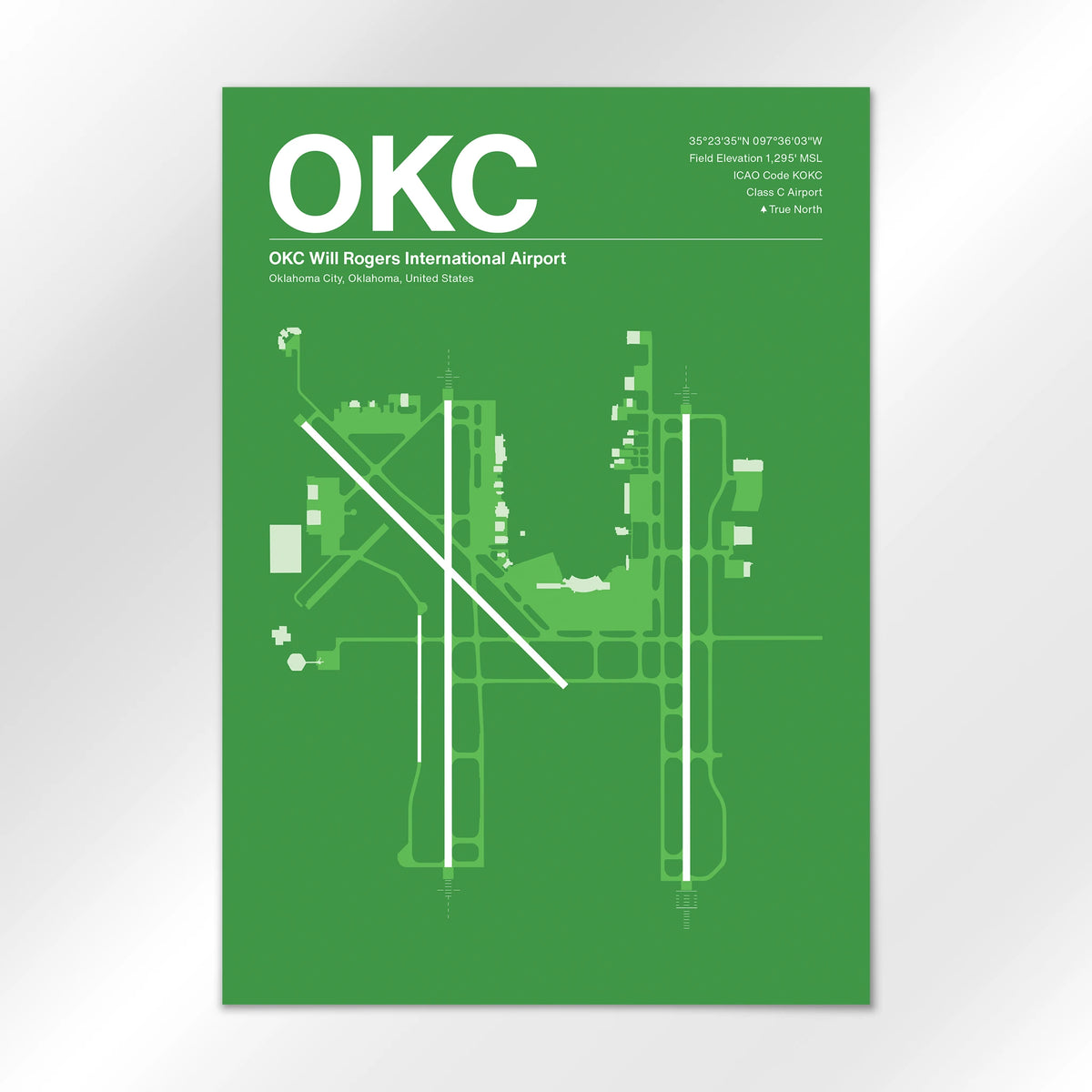 OKC Airport Diagram