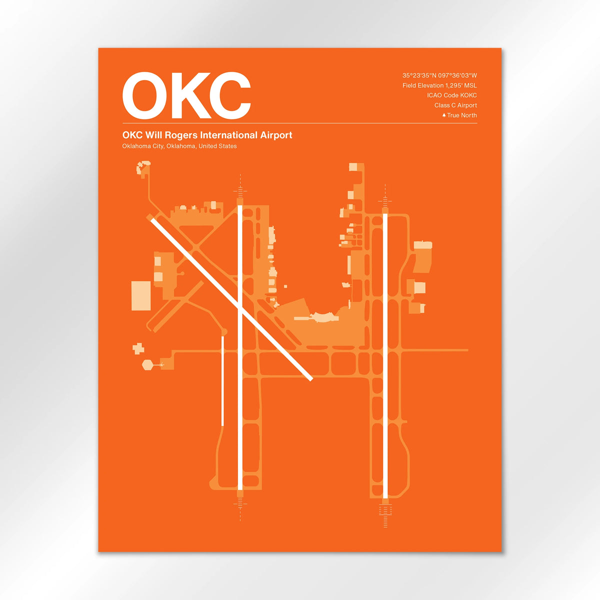 OKC Airport Diagram
