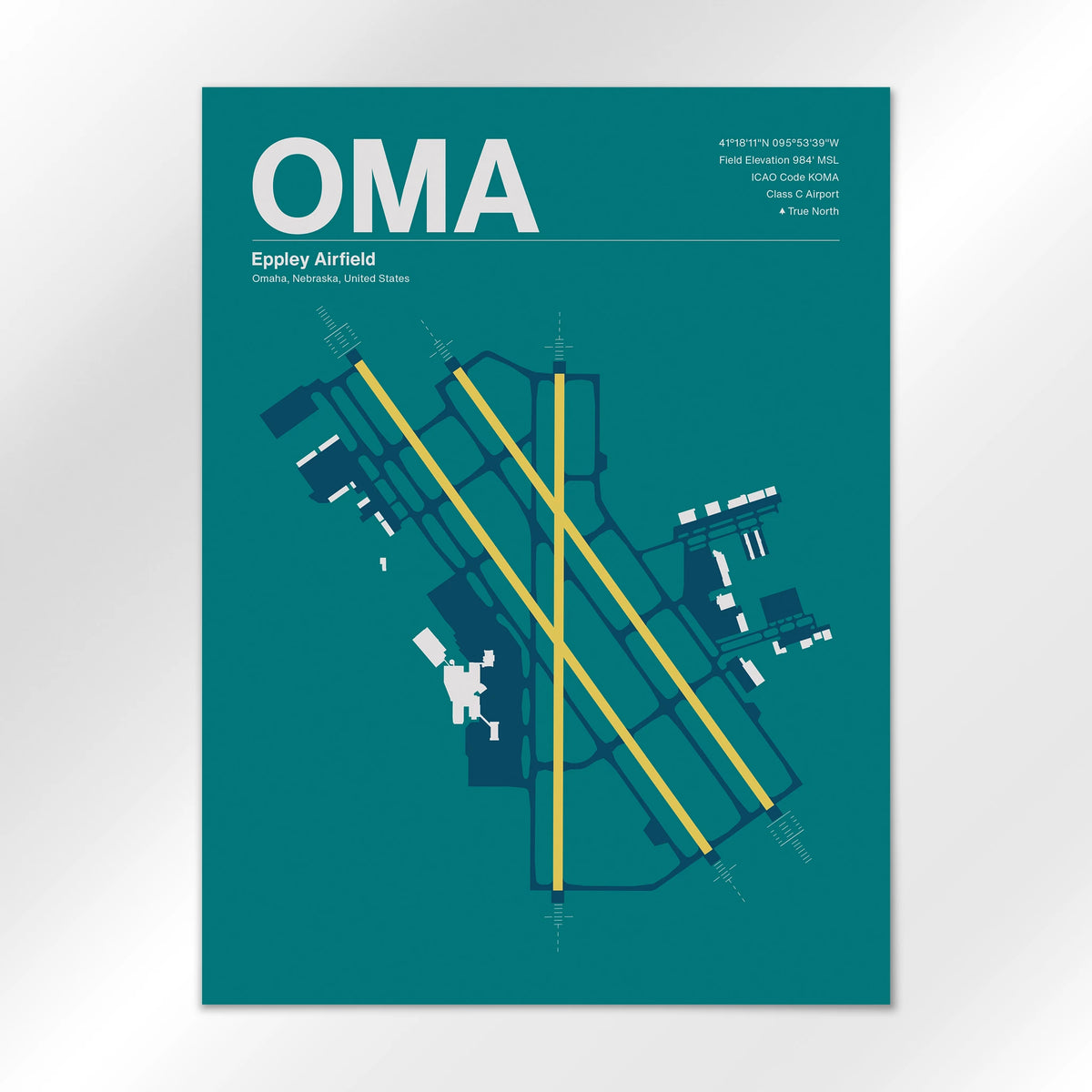 OMA Airport Diagram
