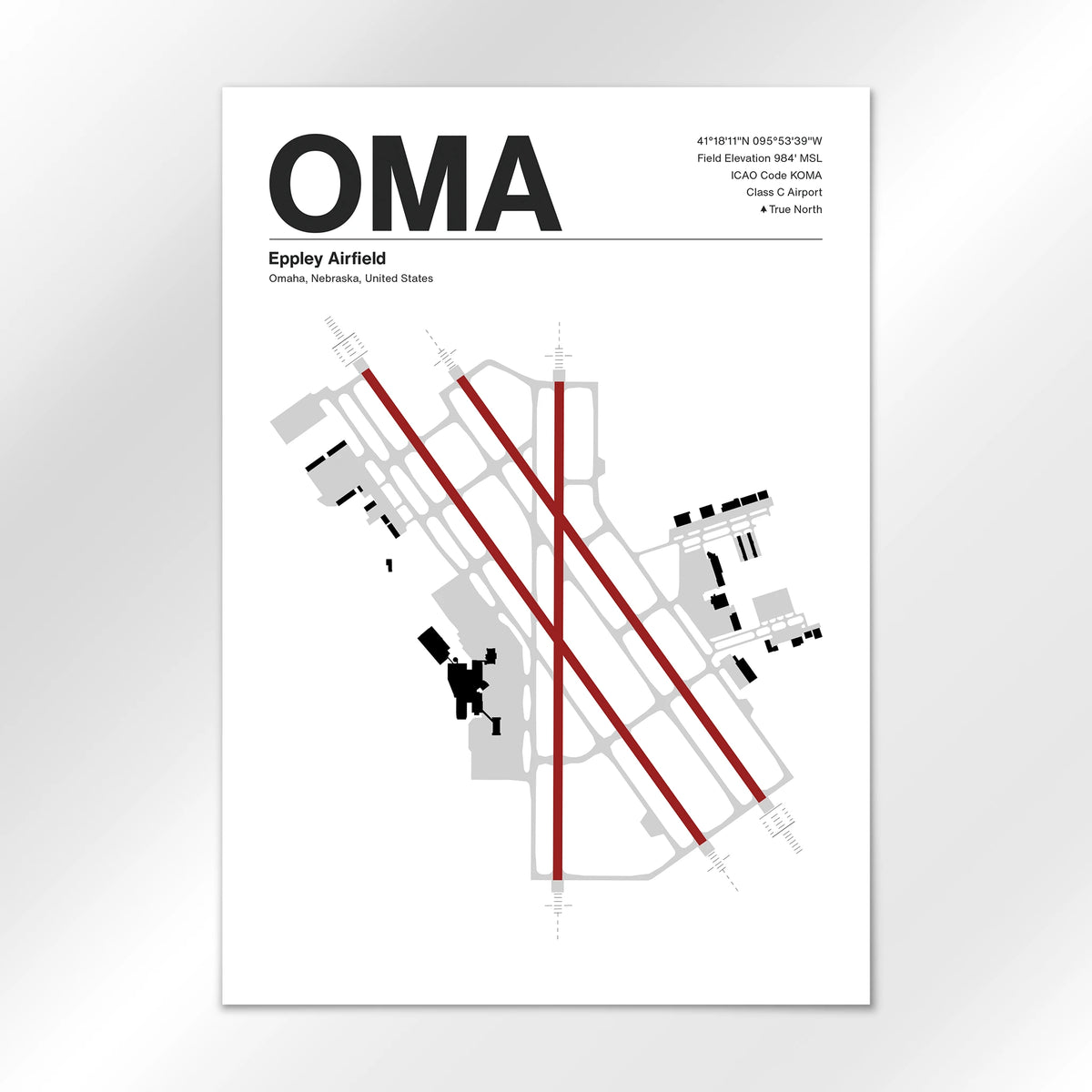 OMA Airport Diagram