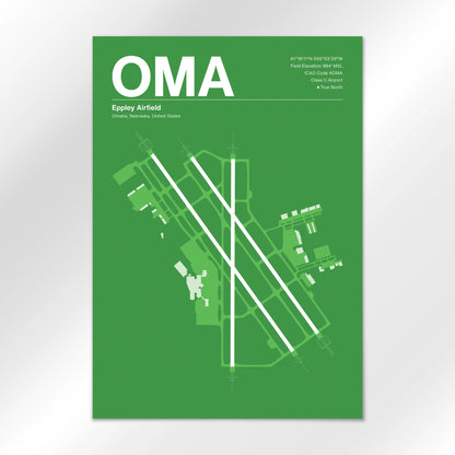 OMA Airport Diagram