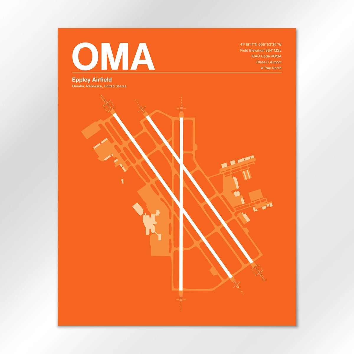 OMA Airport Diagram