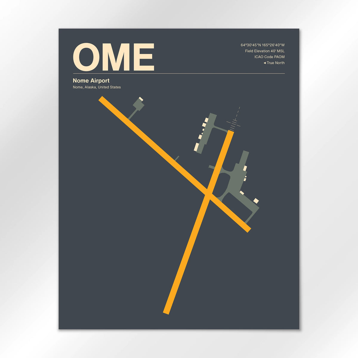 OME Airport Diagram