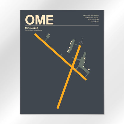 OME Airport Diagram