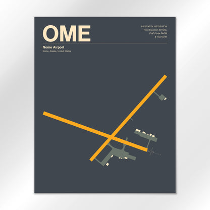 OME Airport Diagram