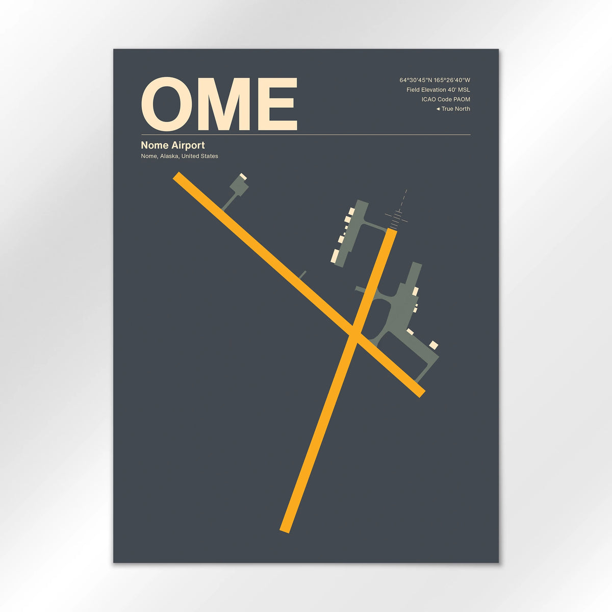 OME Airport Diagram