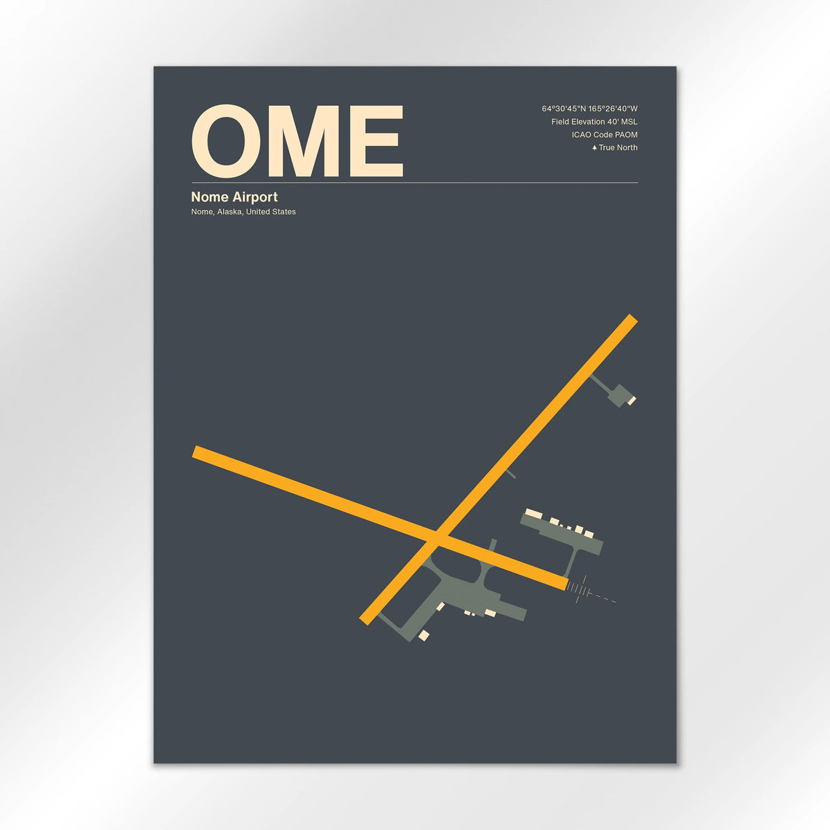 OME Airport Diagram
