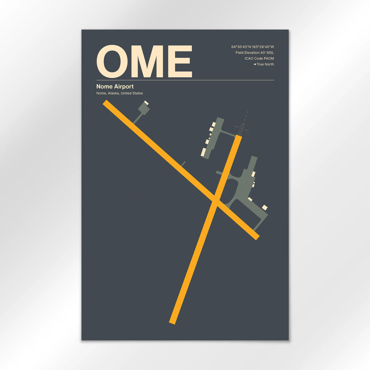 OME Airport Diagram