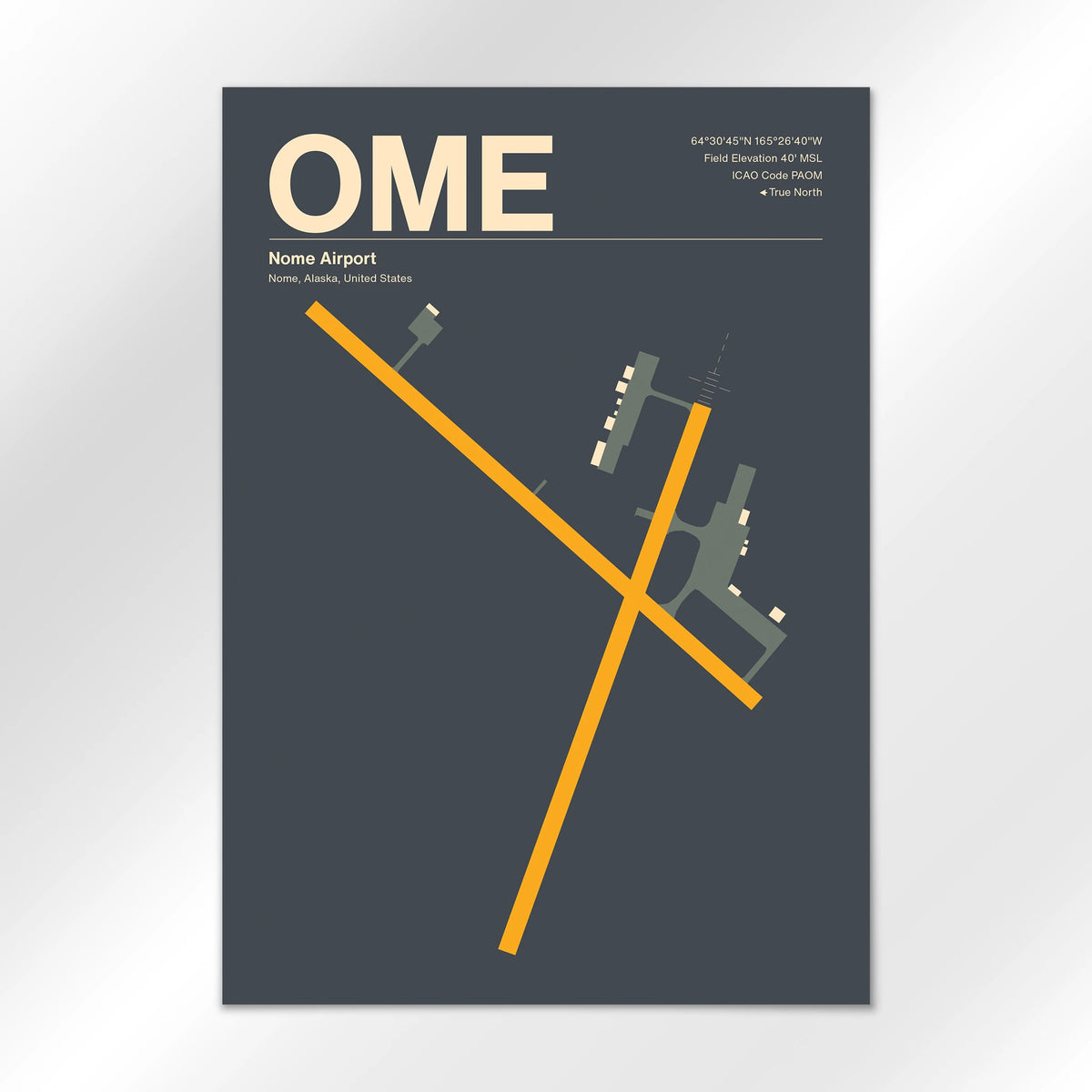 OME Airport Diagram