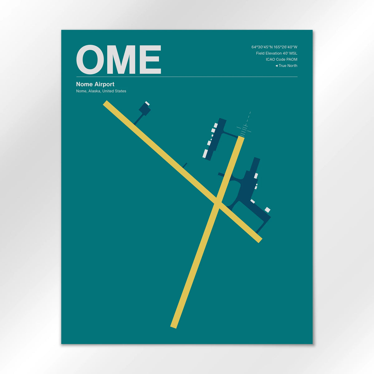 OME Airport Diagram