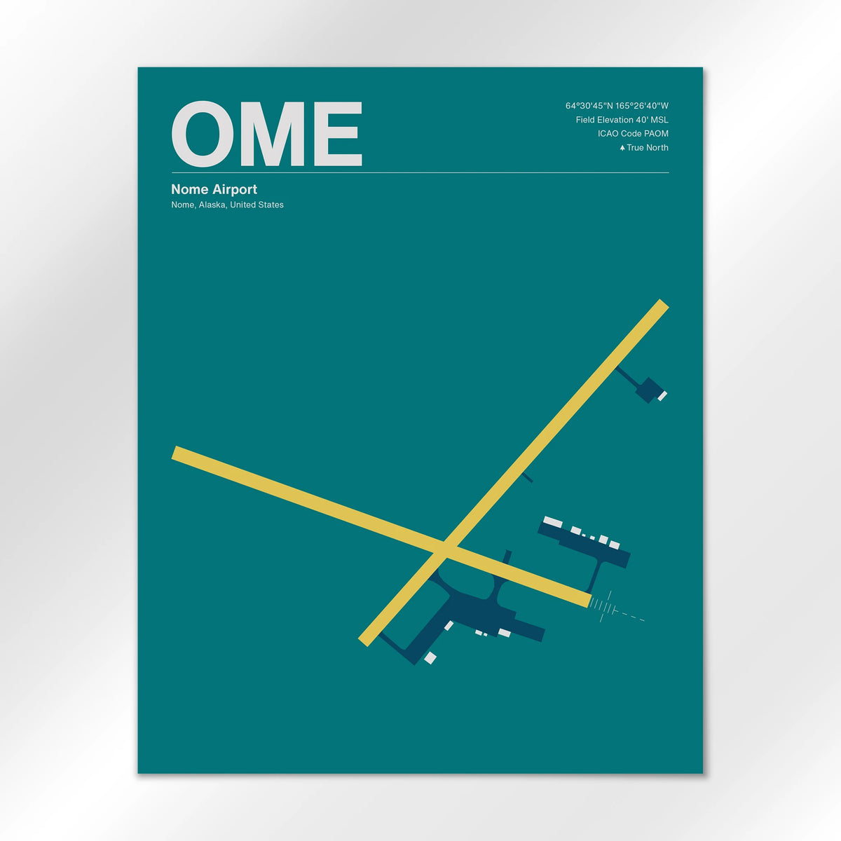 OME Airport Diagram