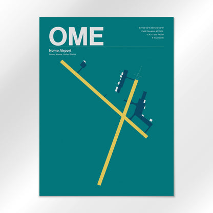 OME Airport Diagram