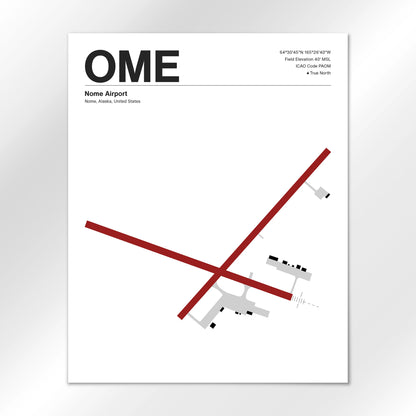 OME Airport Diagram
